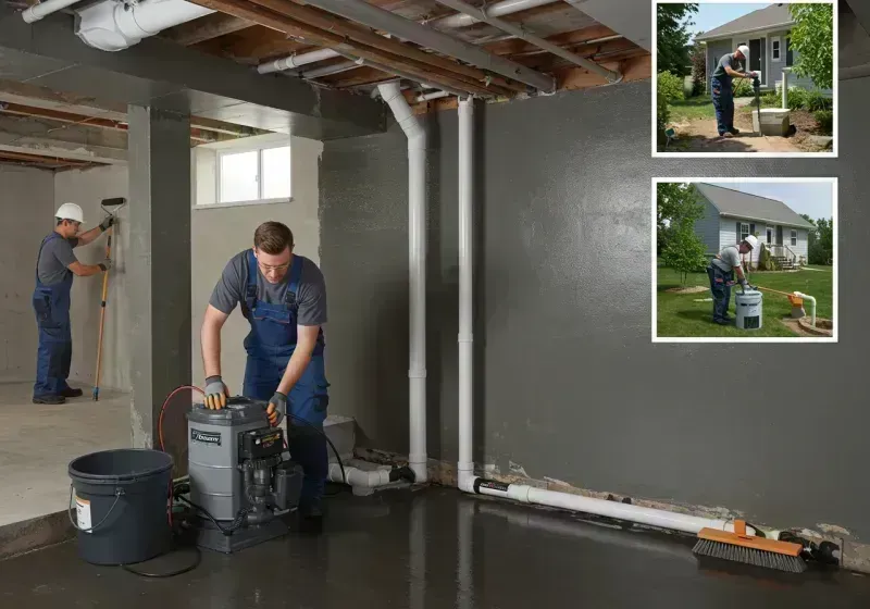 Basement Waterproofing and Flood Prevention process in Brecksville, OH